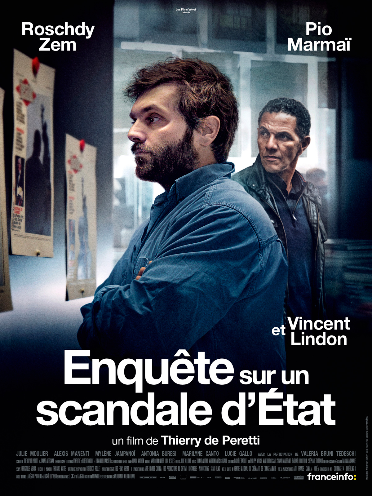 Affiche Enquête sur un scandale d'état Affiche Enquête sur un scandale d'état
