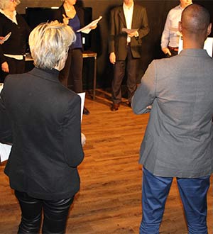 La professeur de la formation Communiquer et agir en leader du Cours Florent Executive La professeur de la formation Communiquer et agir en leader du Cours Florent Executive
