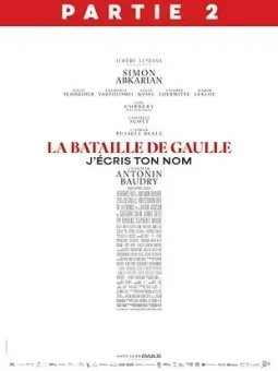 Affiche La bataille de Gaulle