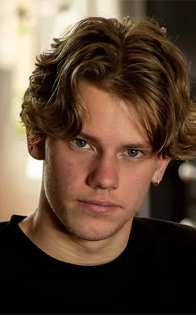 Mathieu Perrais, élève au Cours Florent Bruxelles