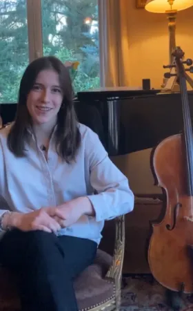 Claire Chavoix, stagiaire au Cours Florent Paris