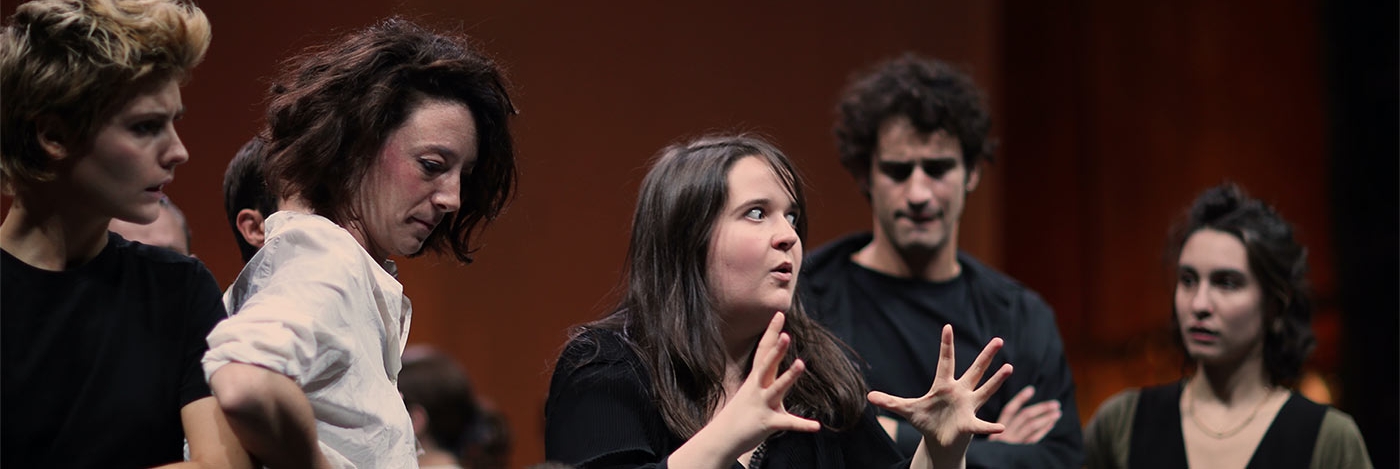 Les masterclasses : les élèves artistes rencontrent et échangent les professionnels