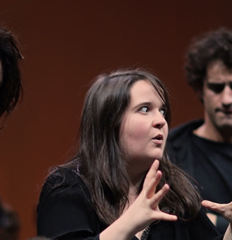 Les masterclasses : les élèves artistes rencontrent et échangent les professionnels