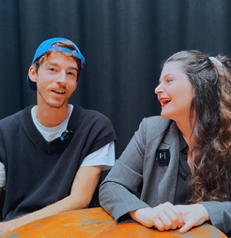 Portrait Hugo Samperiz et Margaux Lebrun