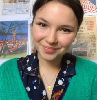 Georgiana Georgescu, stagiaire au Cours Florent Paris