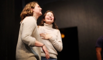 Stage acting in english ado