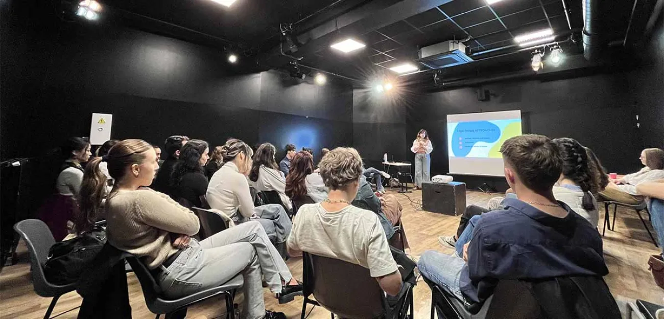 La rencontre des élèves du Cours Florent Paris avec 2 coordinatrices d'intimité