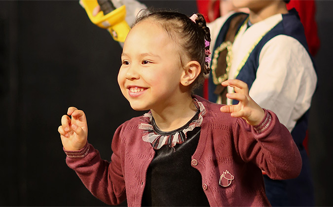 Atelier Eveil Musical et Théâtral du Cours Florent Jeunesse à Paris